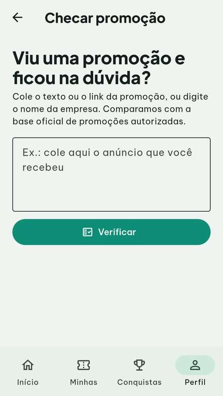Checar se uma promoção é autorizada